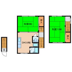 千歳町住居の物件間取画像